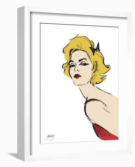 Backless Bias-Jane Hartley-Framed Giclee Print