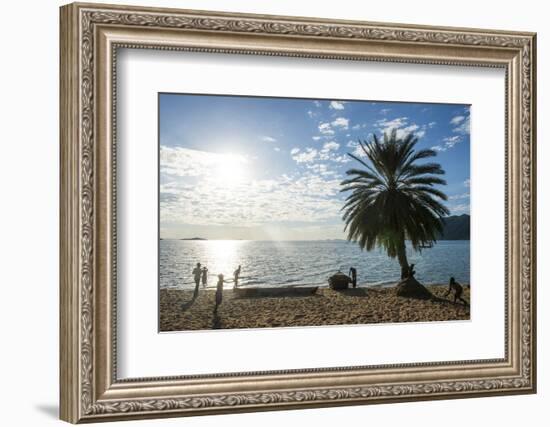 Backlight of Cape Malcear, Lake Malawi, Malawi, Africa-Michael Runkel-Framed Photographic Print