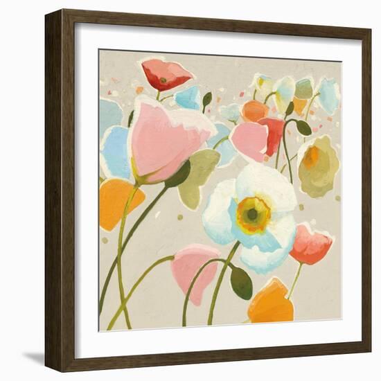 Backlit Confetti v2-Shirley Novak-Framed Art Print