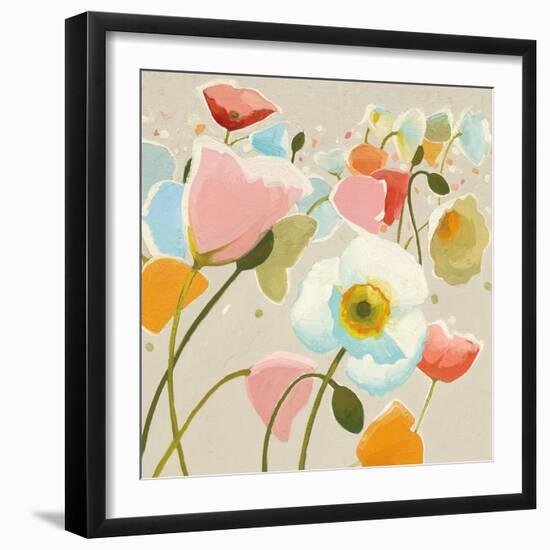 Backlit Confetti v2-Shirley Novak-Framed Art Print