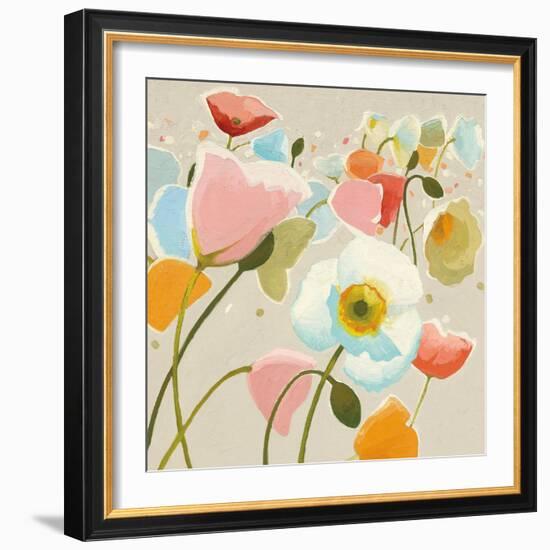 Backlit Confetti v2-Shirley Novak-Framed Art Print