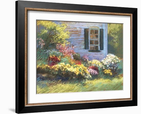 Backlit Mums-Christine Debrosky-Framed Giclee Print