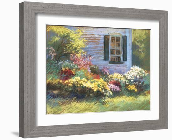 Backlit Mums-Christine Debrosky-Framed Giclee Print