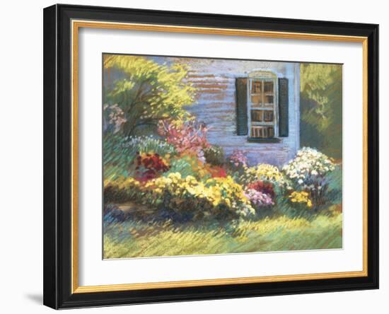 Backlit Mums-Christine Debrosky-Framed Giclee Print