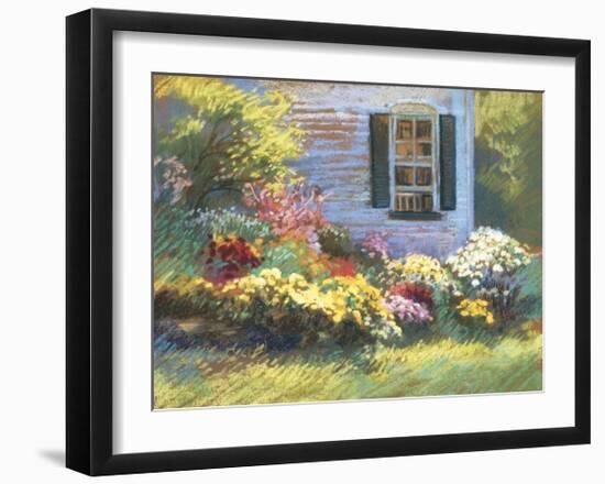 Backlit Mums-Christine Debrosky-Framed Giclee Print