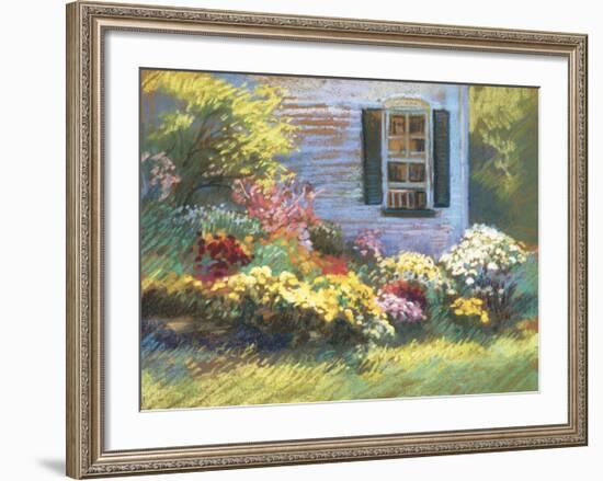 Backlit Mums-Christine Debrosky-Framed Giclee Print