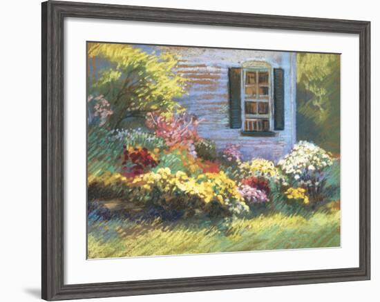 Backlit Mums-Christine Debrosky-Framed Giclee Print