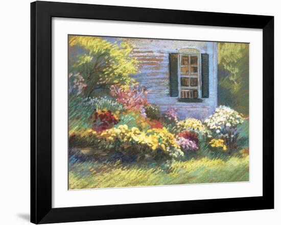 Backlit Mums-Christine Debrosky-Framed Giclee Print