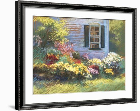 Backlit Mums-Christine Debrosky-Framed Giclee Print