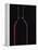 Backlit Shot of a Bottle of Red Wine-Lee Frost-Framed Premier Image Canvas