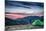 Backpacking In Big Cottonwood Canyon, Utah Overlooking Sunset-Lindsay Daniels-Mounted Photographic Print