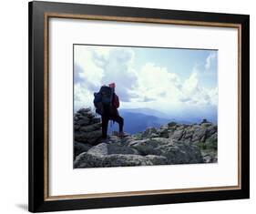 Backpacking on Gulfside Trail, Appalachian Trail, Mt. Clay, New Hampshire, USA-Jerry & Marcy Monkman-Framed Photographic Print