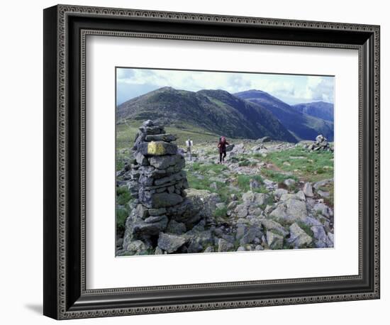 Backpacking on Gulfside Trail, Appalachian Trail, Mt. Washington, New Hampshire, USA-Jerry & Marcy Monkman-Framed Photographic Print