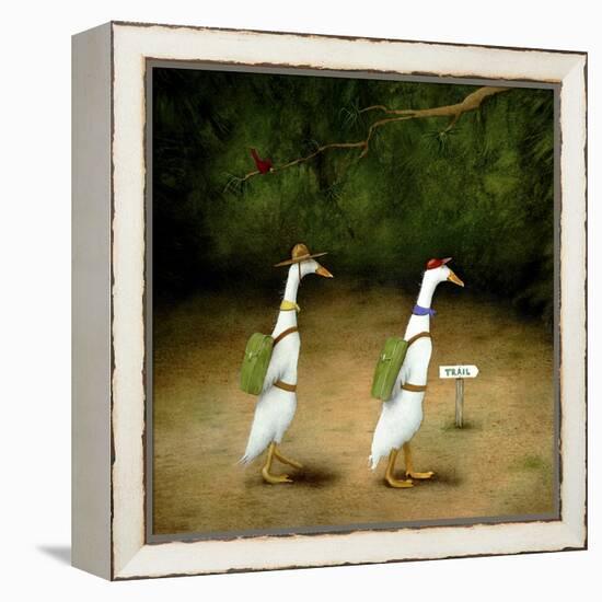 Backquackers-Will Bullas-Framed Premier Image Canvas