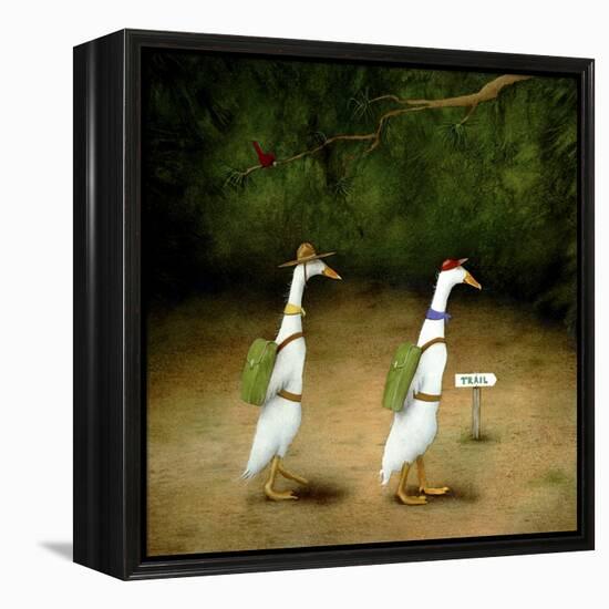 Backquackers-Will Bullas-Framed Premier Image Canvas