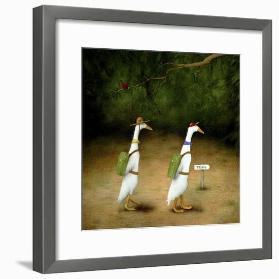 Backquackers-Will Bullas-Framed Premium Giclee Print