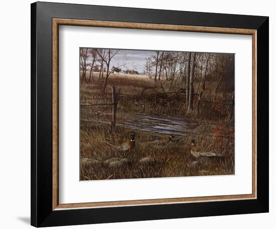 Backroad Gathering-Kevin Daniel-Framed Art Print