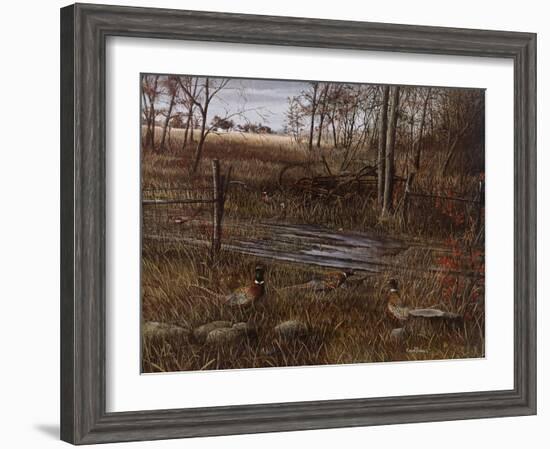 Backroad Gathering-Kevin Daniel-Framed Art Print