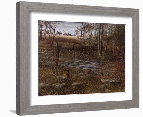 Backroad Gathering-Kevin Daniel-Framed Art Print