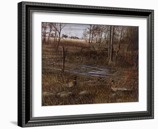 Backroad Gathering-Kevin Daniel-Framed Art Print