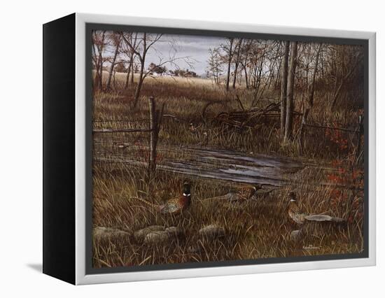 Backroad Gathering-Kevin Daniel-Framed Stretched Canvas