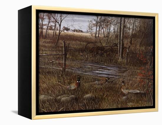 Backroad Gathering-Kevin Daniel-Framed Stretched Canvas