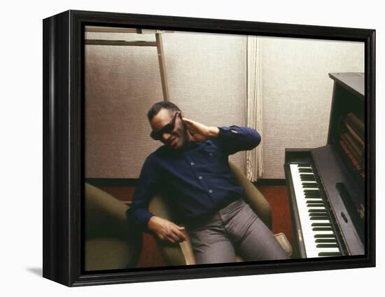 Backstage, Glen Campbell's Goodtime Hour TV Show, 1970-null-Framed Stretched Canvas