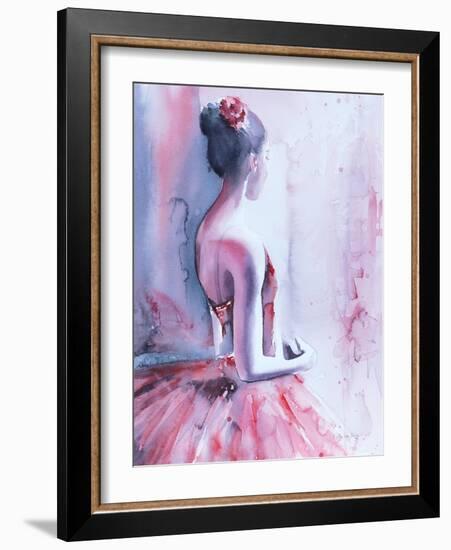 Backstage Nerves-Aimee Del Valle-Framed Art Print