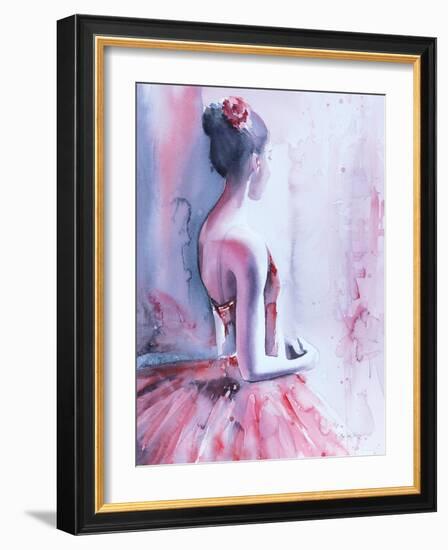 Backstage Nerves-Aimee Del Valle-Framed Art Print