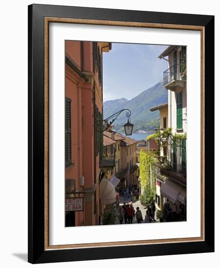 Backstreets of Bellagio, Lake Como, Lombardy, Italian Lakes, Italy, Europe-Peter Barritt-Framed Photographic Print