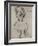 Backview of a Dancer-Edgar Degas-Framed Giclee Print