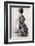 Backview of a Woman-Adolph Menzel-Framed Giclee Print