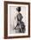 Backview of a Woman-Adolph Menzel-Framed Giclee Print