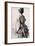 Backview of a Woman-Adolph Menzel-Framed Giclee Print