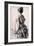 Backview of a Woman-Adolph Menzel-Framed Giclee Print