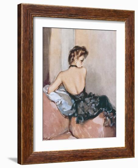 Backward Glance-David Wright-Framed Photographic Print