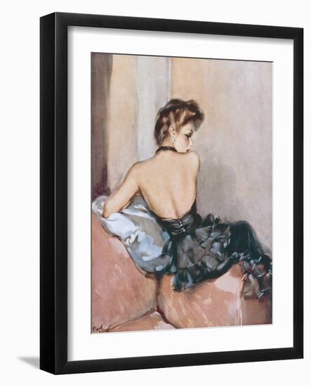 Backward Glance-David Wright-Framed Photographic Print