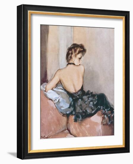 Backward Glance-David Wright-Framed Photographic Print