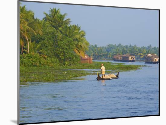 Backwaters, Allepey, Kerala, India, Asia-Tuul-Mounted Photographic Print