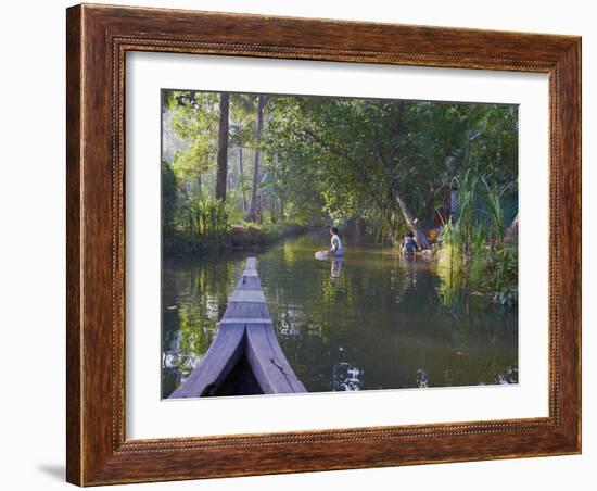 Backwaters, Allepey, Kerala, India, Asia-Tuul-Framed Photographic Print