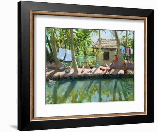 Backwaters, India-Andrew Macara-Framed Giclee Print