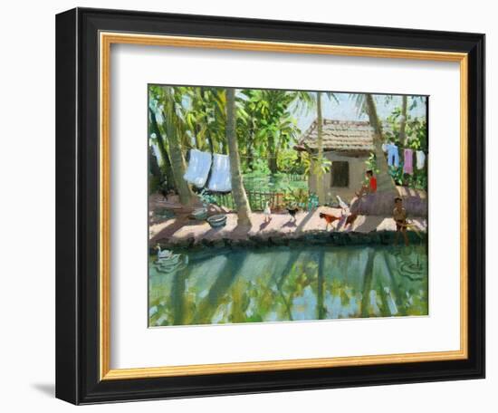 Backwaters, India-Andrew Macara-Framed Giclee Print