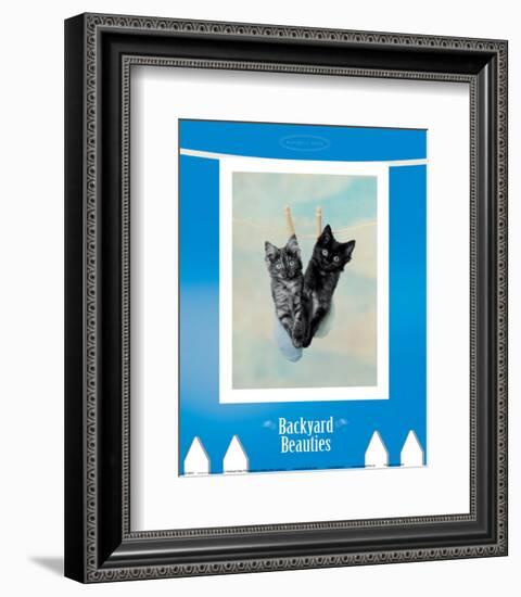 Backyard Beauties-Rachael Hale-Framed Art Print