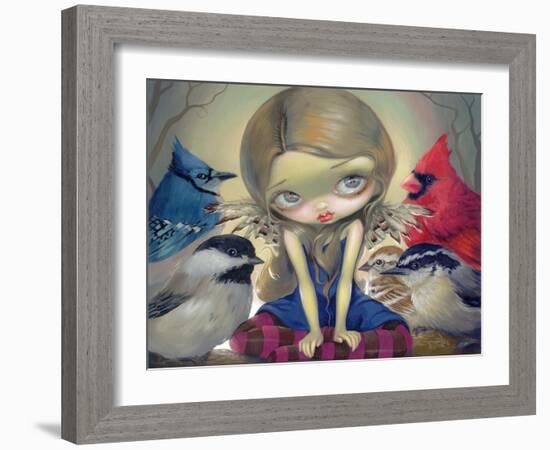 Backyard Birds-Jasmine Becket-Griffith-Framed Art Print