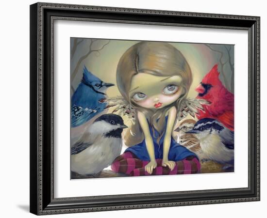 Backyard Birds-Jasmine Becket-Griffith-Framed Art Print