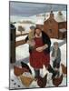 Backyard in Winter-Margaret Loxton-Mounted Giclee Print