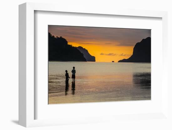 Bacuit Archipelago, Palawan, Philippines-Michael Runkel-Framed Photographic Print