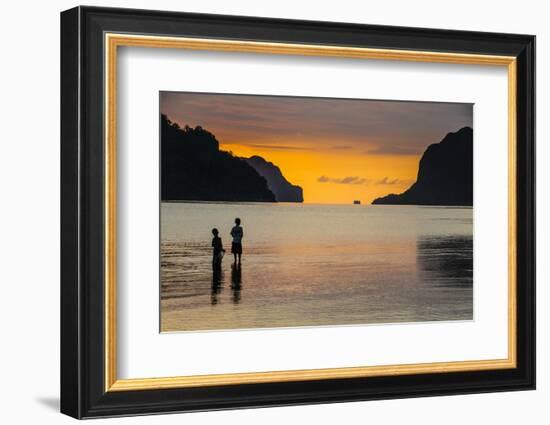 Bacuit Archipelago, Palawan, Philippines-Michael Runkel-Framed Photographic Print