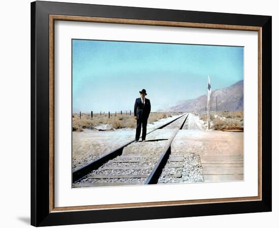 Bad Day At Black Rock, Spencer Tracy, 1955-null-Framed Photo