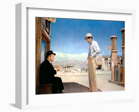 Bad Day At Black Rock, Spencer Tracy, Robert Ryan, 1955-null-Framed Photo